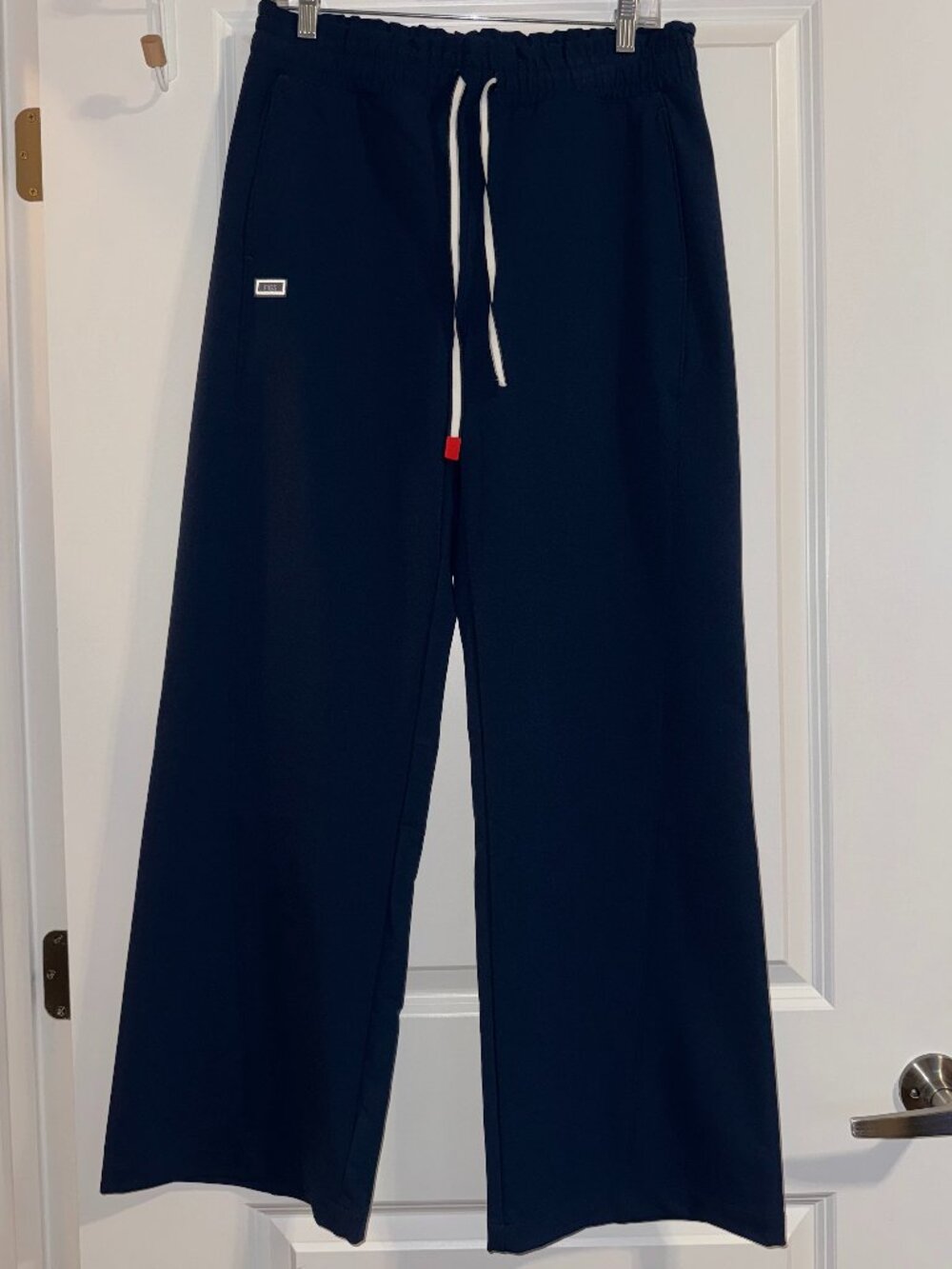 FIGS Team USA Blue FIGS x Team USA High Waisted FIBREx Wide Leg - Scrub Pant